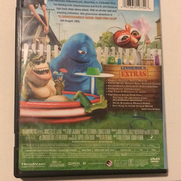 Two DVDs: Bob's Big Break 3D+2D Versions + Monsters vs Alien - Picture 8 of 10
